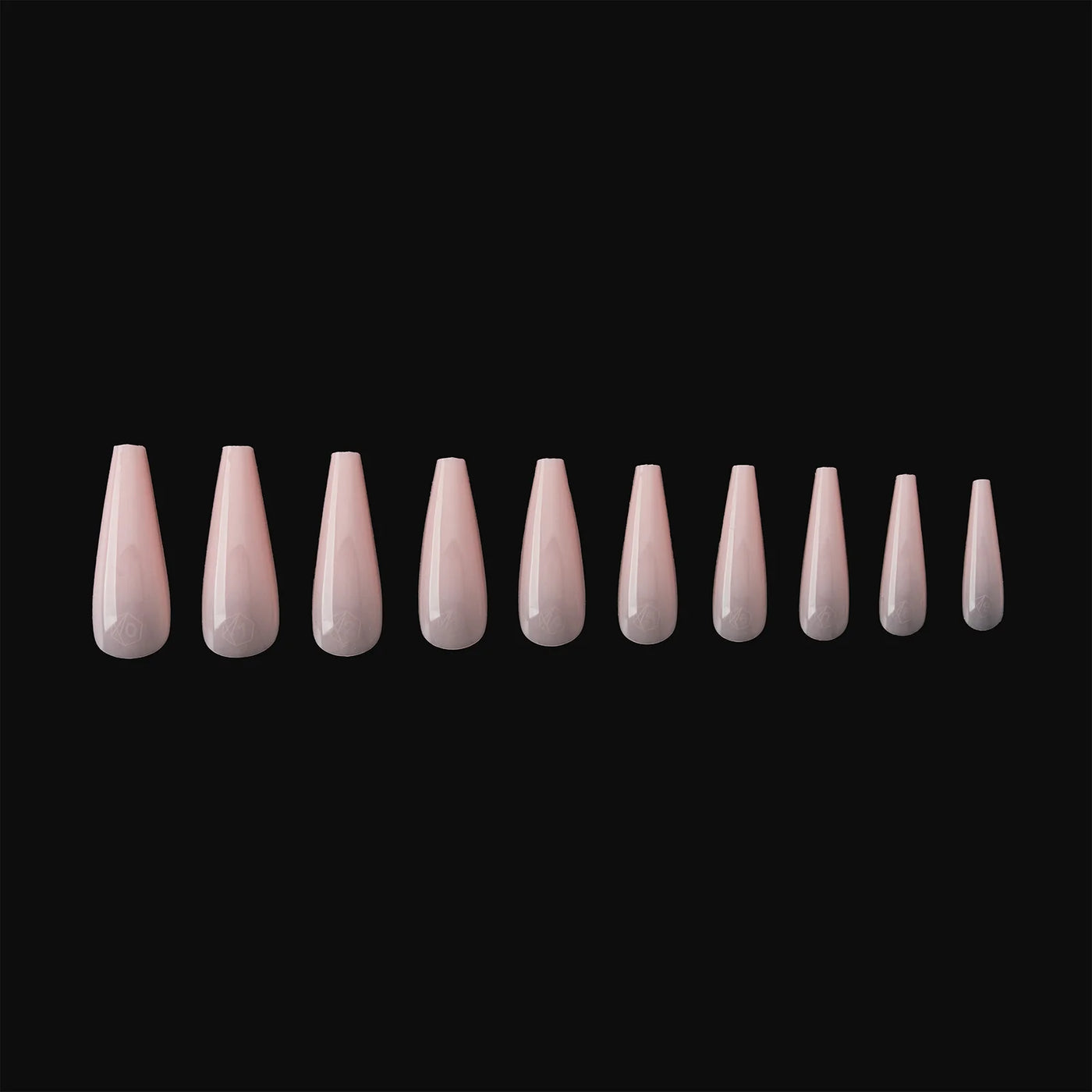 APRES - Chaun Legend Neutral Sculpted "Chaun" Tapered Coffin Extra Long Box of Tips (150pcs)