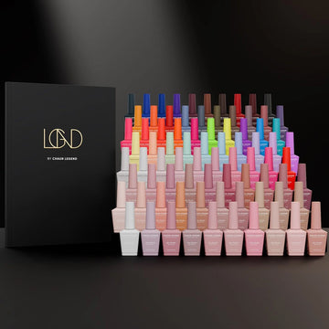 Chaun Legend Volume 1 Gel Polish Complete Full Line Collection – 90 Colors + Swatch Book