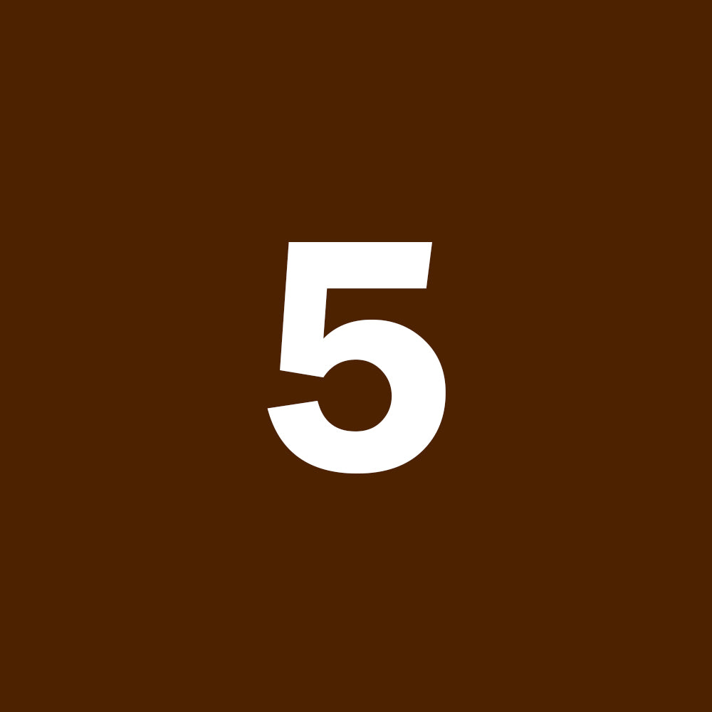 PAON SEVEN-EIGHT HAIR COLOR KIT 5 MATT BROWN
