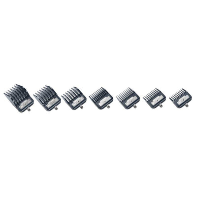 This is an image of ANDIS - Master Premium Metal Clip Comb Set