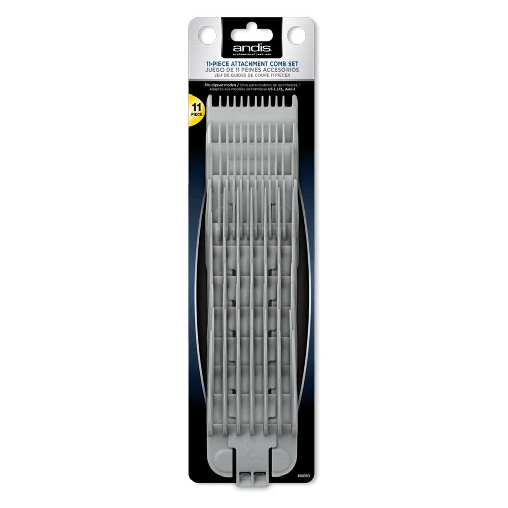 ANDIS - Snap-On Blade Attachment Combs 11 Comb Set