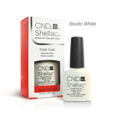 CND Shellac - Studio White