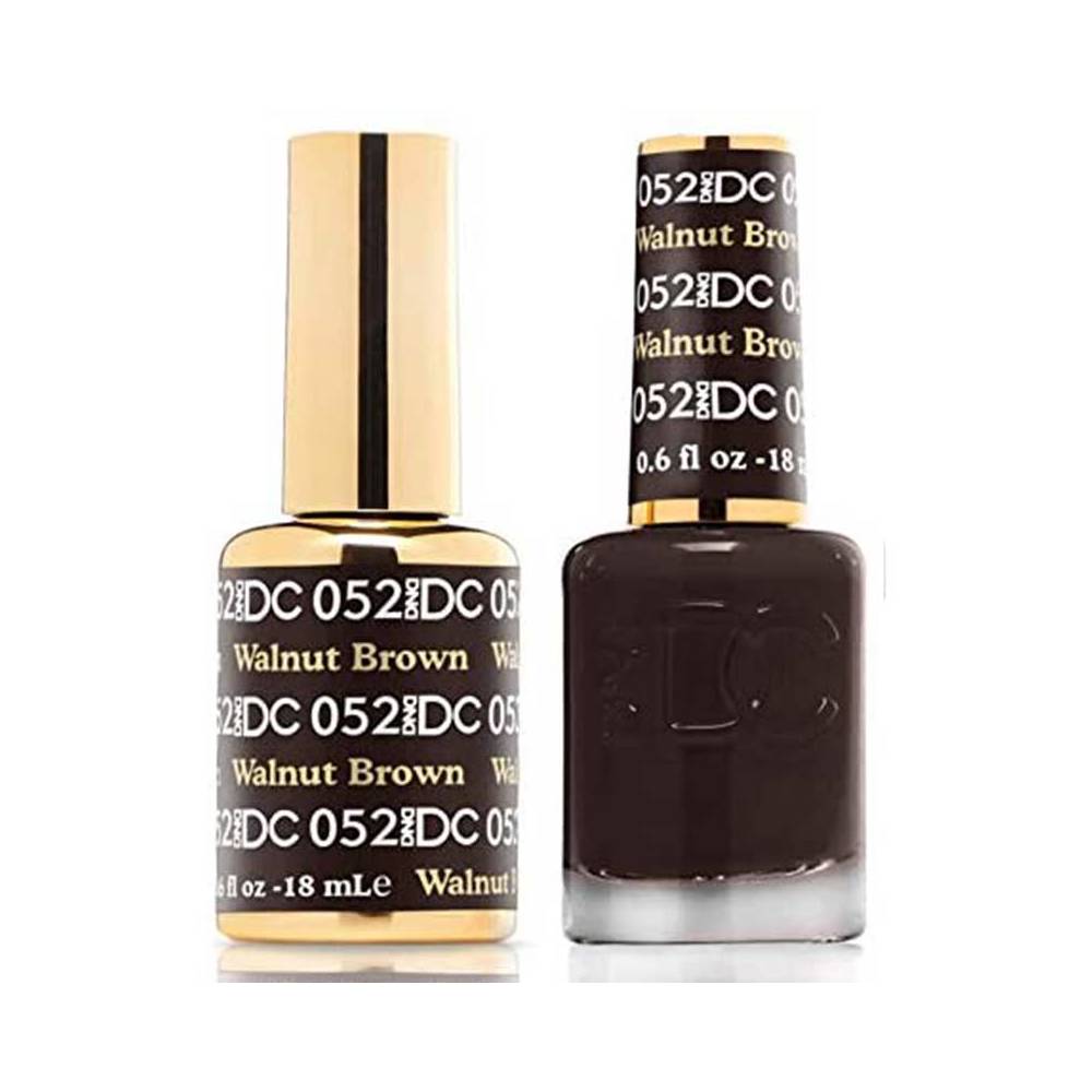 DND / DC Gel Nail Polish Matching Duo - 052 Walnut Brown – Skyline