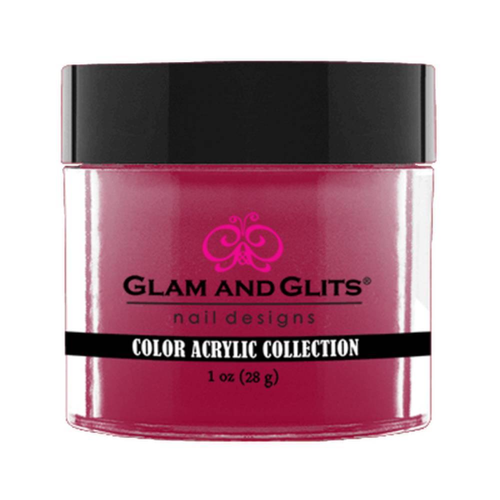 Glam and Glits - Color Acrylic Powder - Ruby 1oz CA300