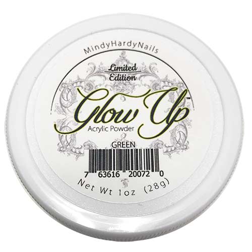 Mindy Hardy Glow Up Acrylic Powder - Green