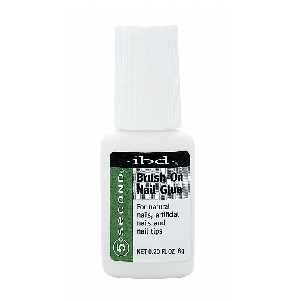 IBD - 5 Second Brush On Nail Glue 6g.
