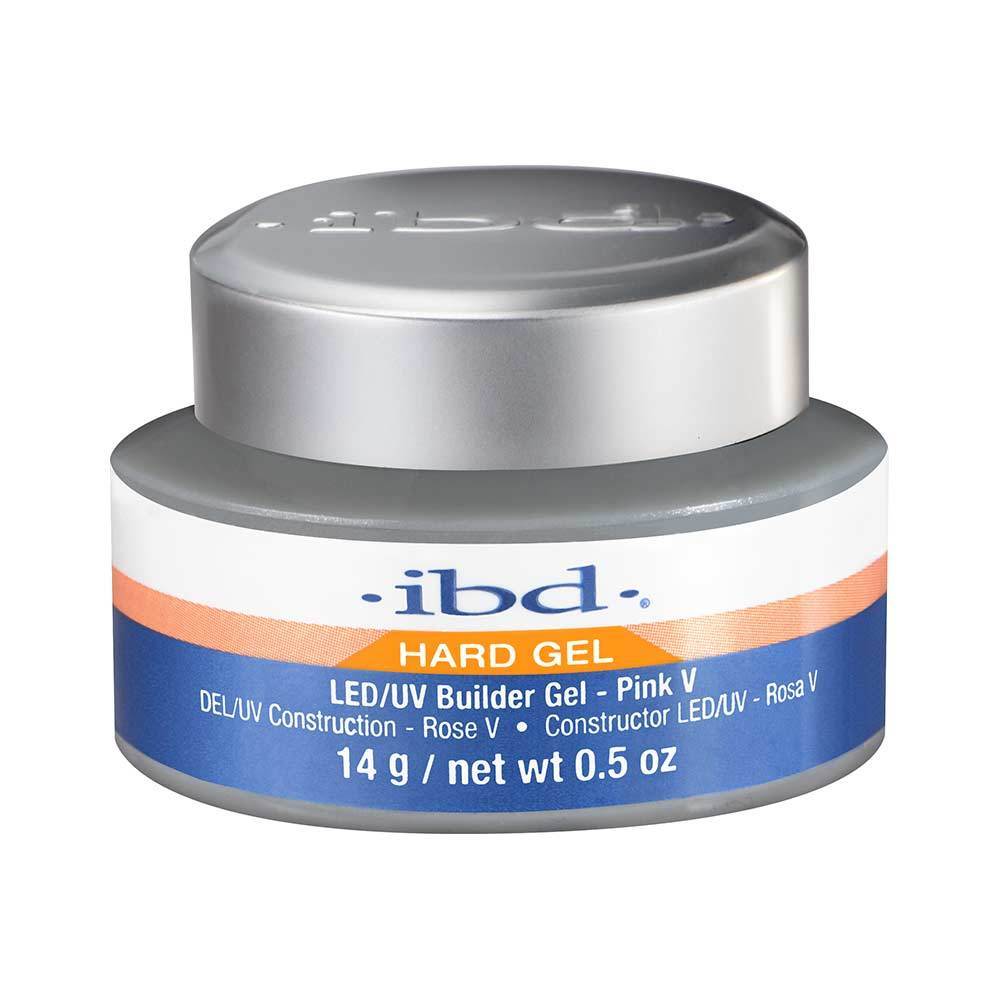 IBD Hard Gel - LED/UV Builder Gel - Pink V – Skyline Beauty Supply