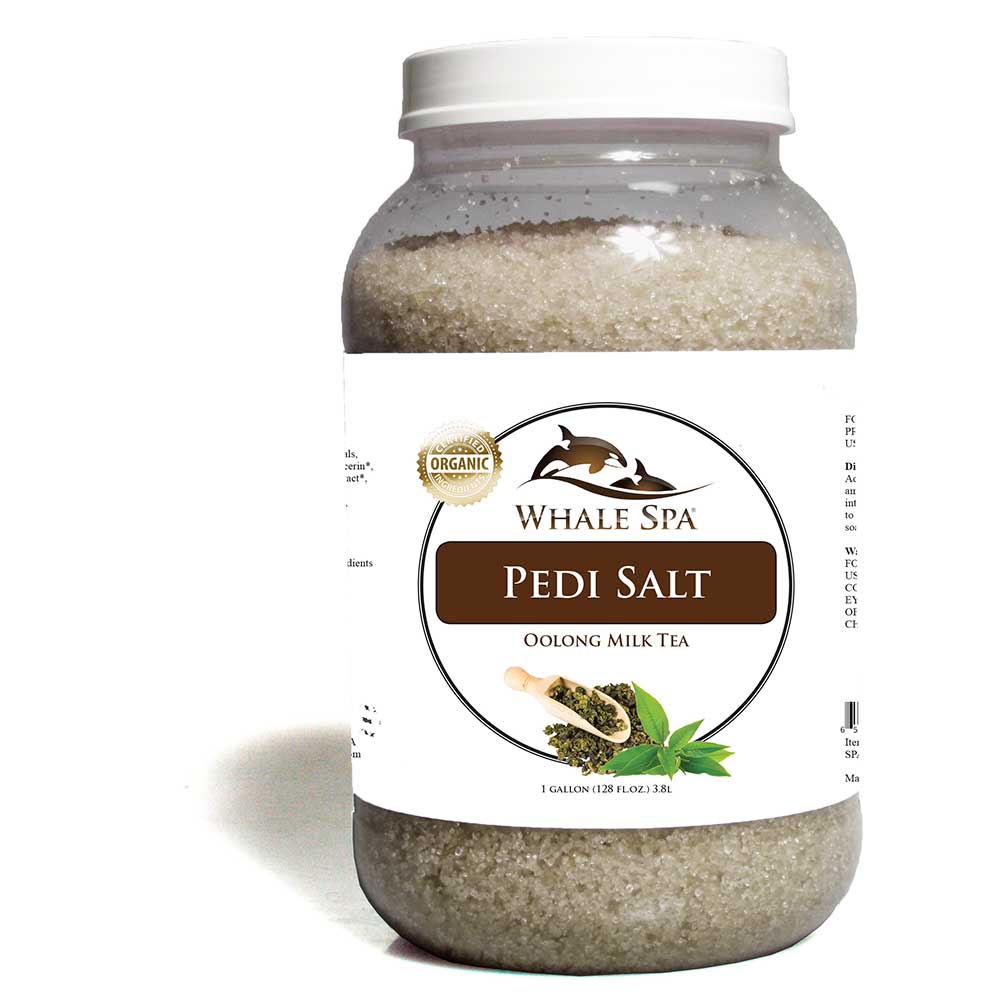 WHALE SPA Premium Spa Line Pedi Salt - Oolong Milk Tea