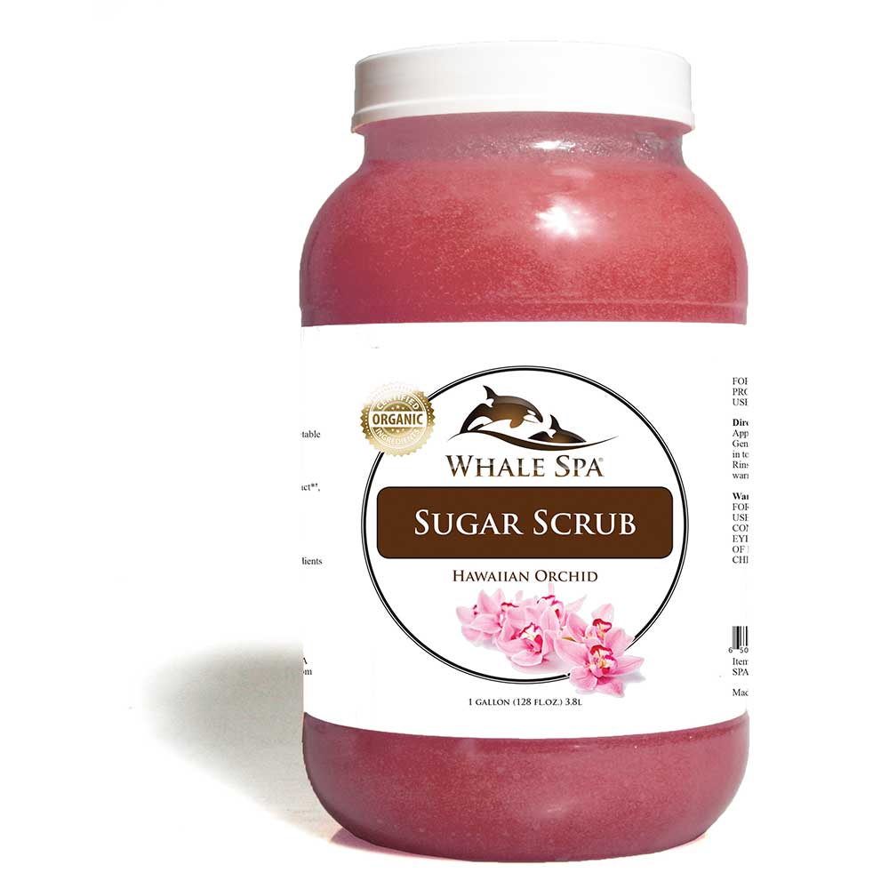 WHALE SPA Premium Spa Line Sugar Scrub Hawaiian Orchid Skyline