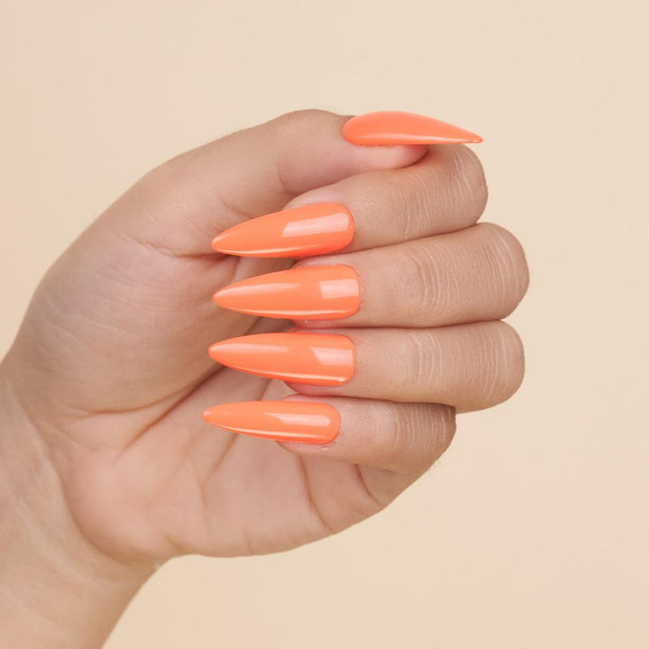 Lavis Gel Nail Polish Duo - 033 Orange, Neon Colors - Glad Orange
