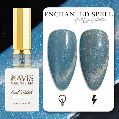 LAVIS Cat Eyes CE11 - 03 - Gel Polish 0.5 oz - Enchanted Spell Collection