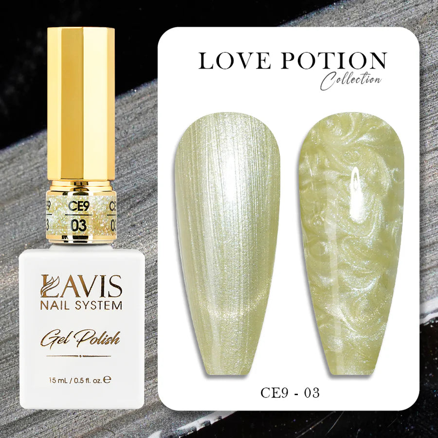 LAVIS Cat Eyes CE9 - 03 - Gel Polish 0.5 oz - Lavis LOVE POTION Collection