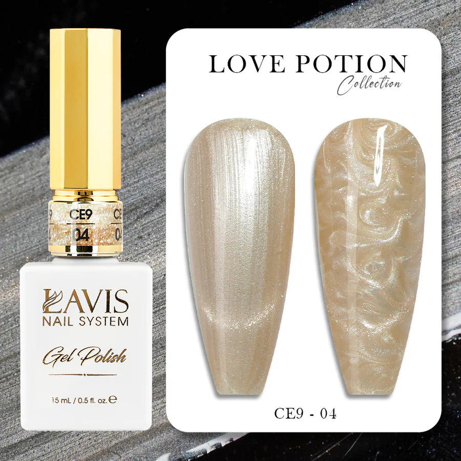 LAVIS Cat Eyes CE9 - 04 - Gel Polish 0.5 oz - Lavis LOVE POTION Collection