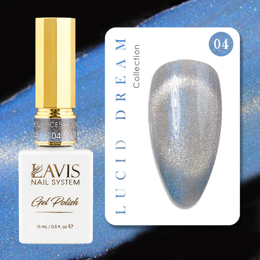 LAVIS Cat Eyes CE5 - 04 - Gel Polish 0.5 oz - Lucid Dream Collection