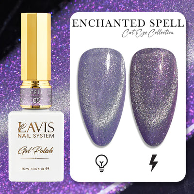 LAVIS Cat Eyes CE11 - 05 - Gel Polish 0.5 oz - Enchanted Spell Collection