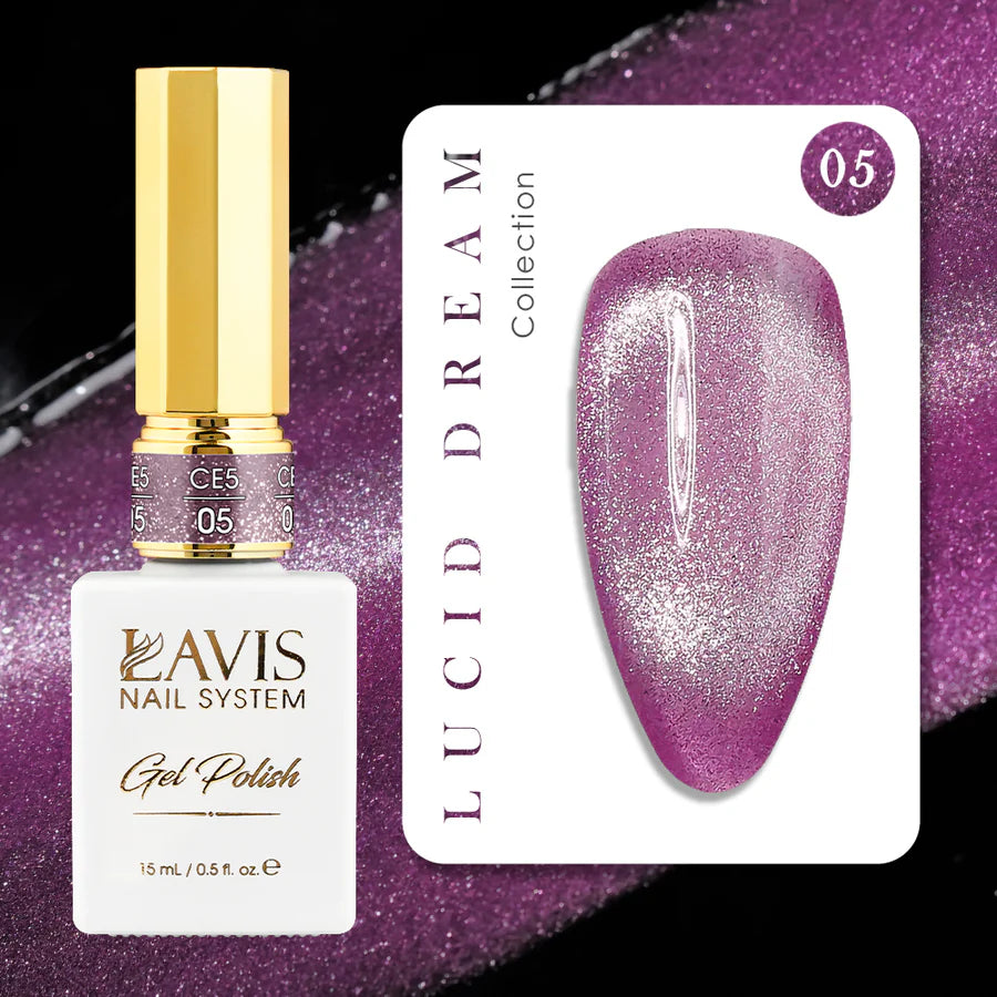 LAVIS Cat Eyes CE5 - 05 - Gel Polish 0.5 oz - Lucid Dream Collection