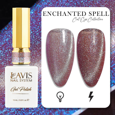 LAVIS Cat Eyes CE11 - 06 - Gel Polish 0.5 oz - Enchanted Spell Collection