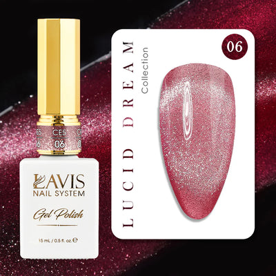 LAVIS Cat Eyes CE5 - 06 - Gel Polish 0.5 oz - Lucid Dream Collection