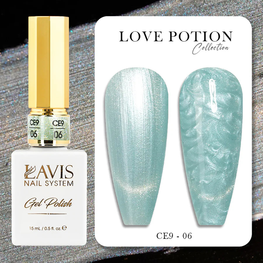 LAVIS Cat Eyes CE9 - 06 - Gel Polish 0.5 oz - Lavis LOVE POTION Collection