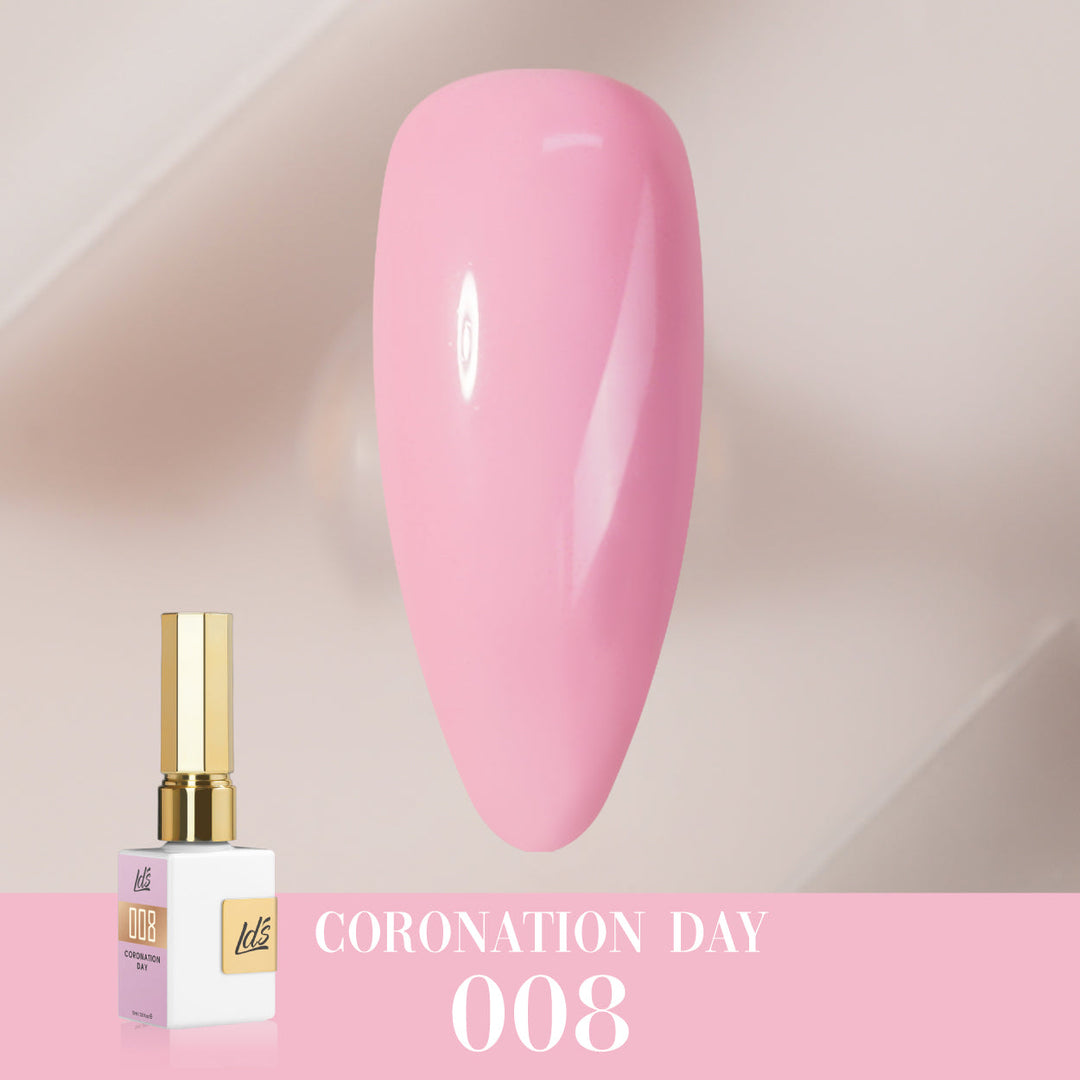 LDS Color Craze Gel Nail Polish - 008 Coronation Day - 0.5oz