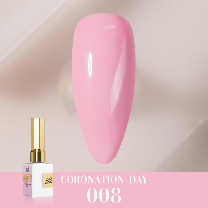 LDS Color Craze Gel Nail Polish - 008 Coronation Day - 0.5oz