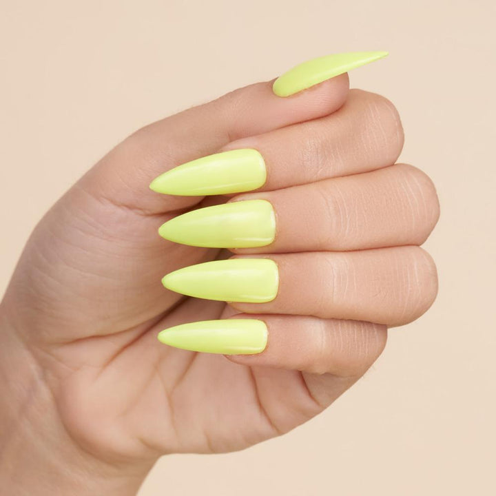 Lavis Gel Nail Polish Duo - 090 Yellow, Green, Neon Colors - Neon Banana