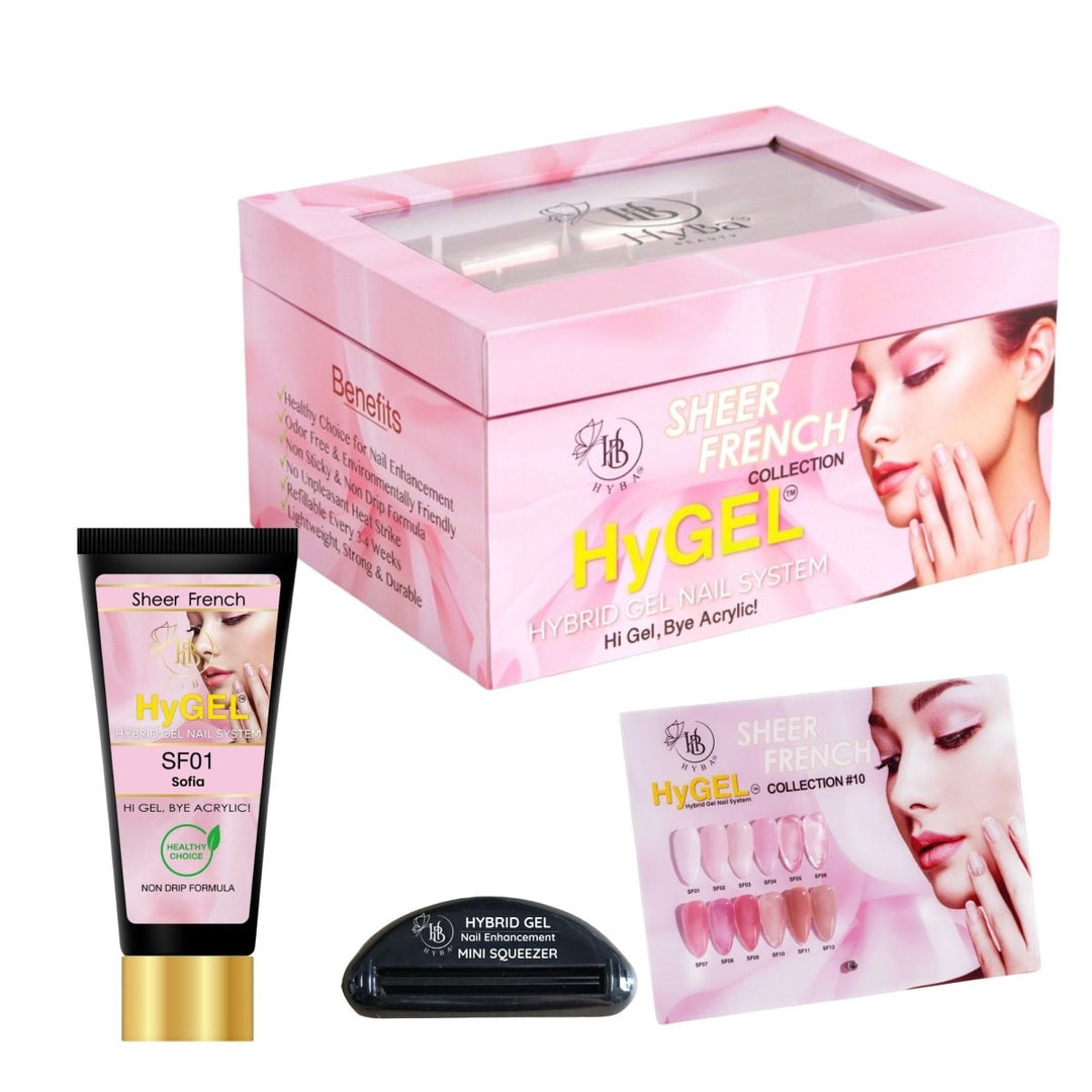 HyBa #10 SHEER FRENCH HyGEL Box Set