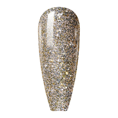 Lavis Gel Nail Polish Duo - 101 Gold, Glitter Colors - Lucky Charm