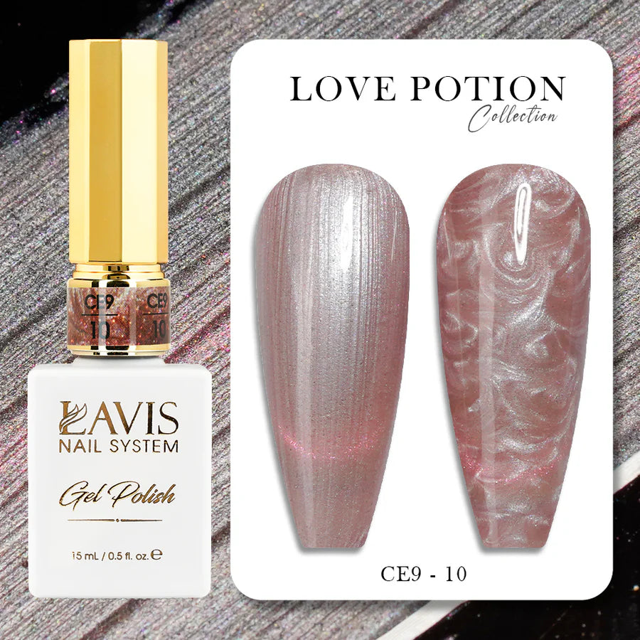 LAVIS Cat Eyes CE9 - 10 - Gel Polish 0.5 oz - Lavis LOVE POTION Collection