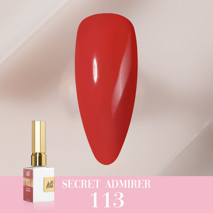 LDS Color Craze Gel Nail Polish - 113 Secret Admirer - 0.5oz