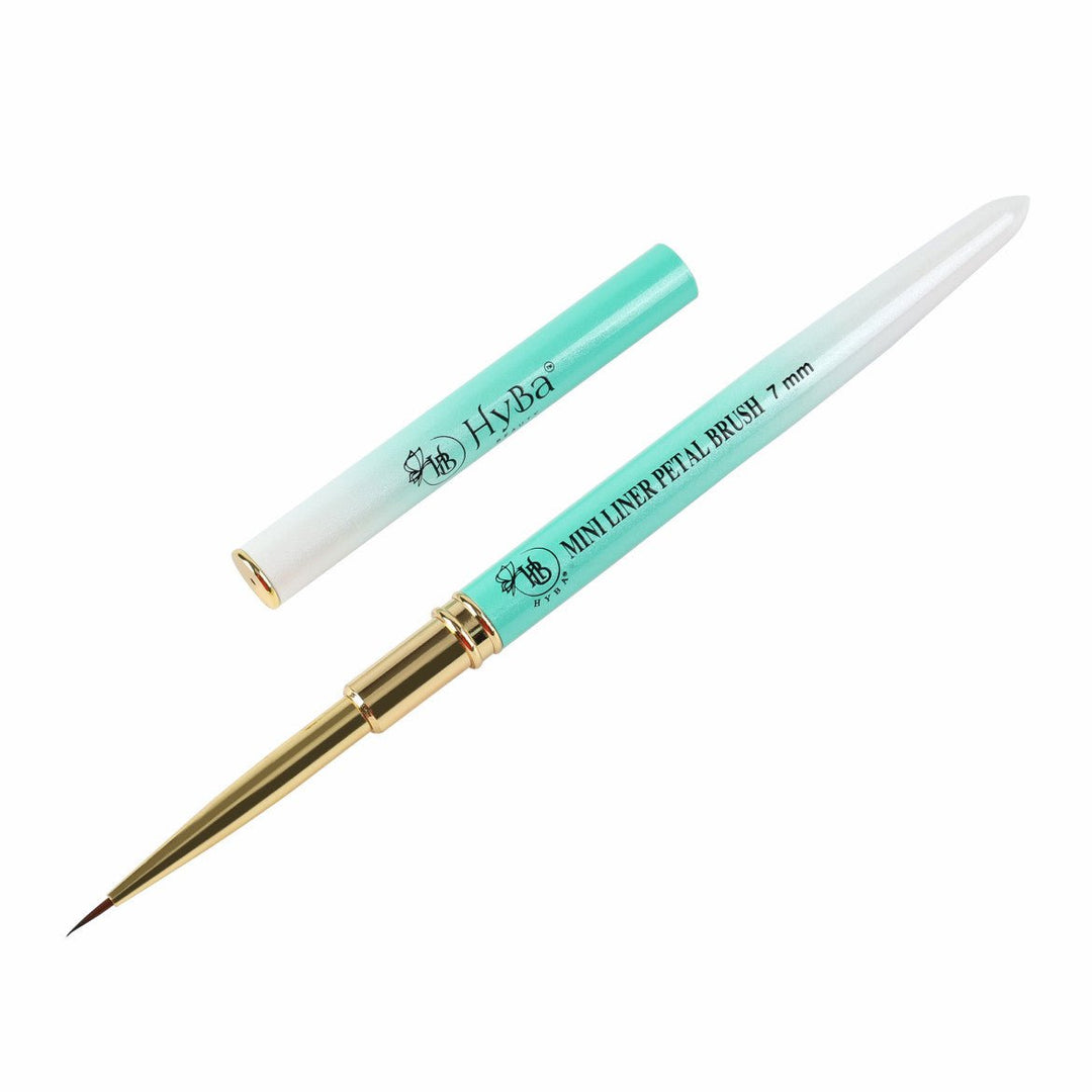 HyBa MINI LINER PETAL Nail Brush / 7mm #13 / Kolinsky Bristles