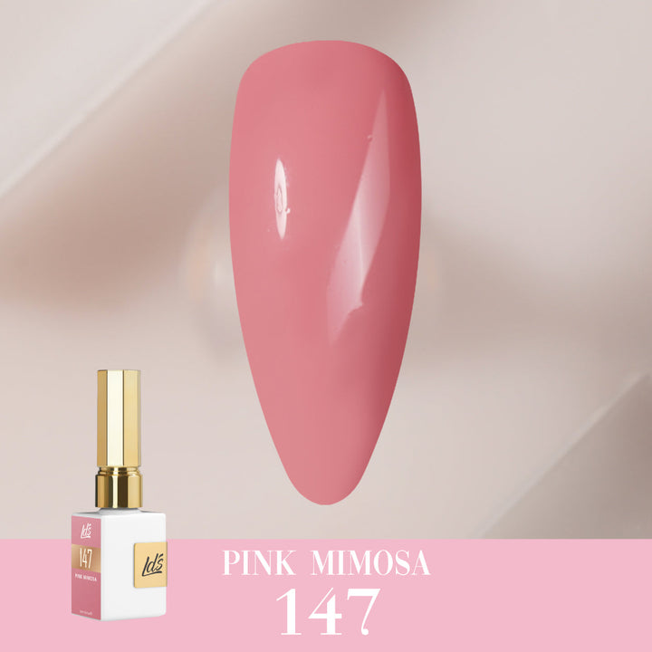 LDS Color Craze Gel Nail Polish - 147 Pink Mimosa - 0.5oz