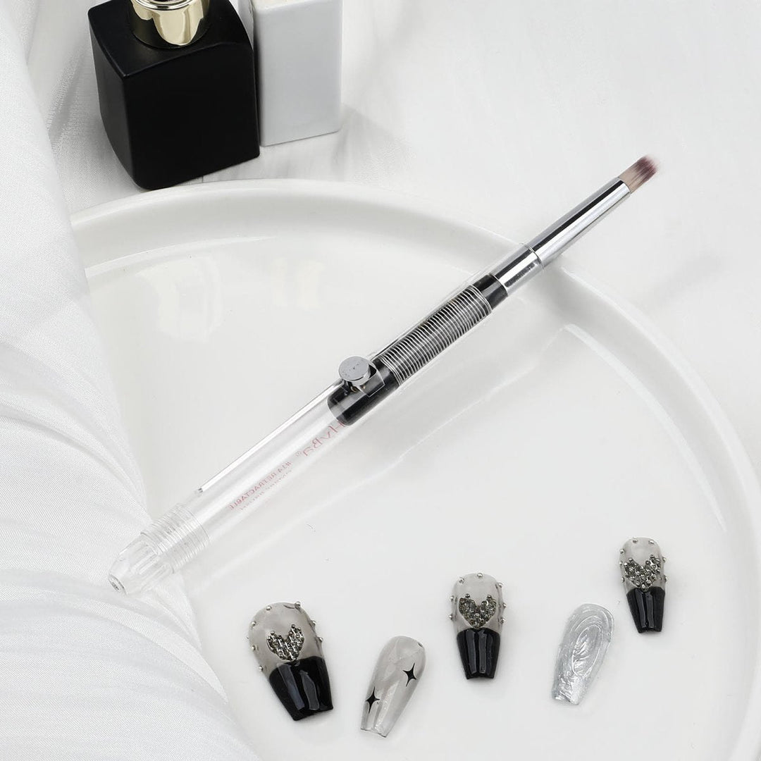 HyBa RETRACTABLE OMBRÉ PIGMENT Nail Brush 