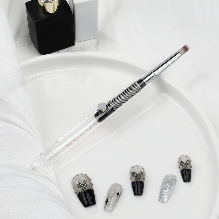 HyBa RETRACTABLE OMBRÉ PIGMENT Nail Brush 