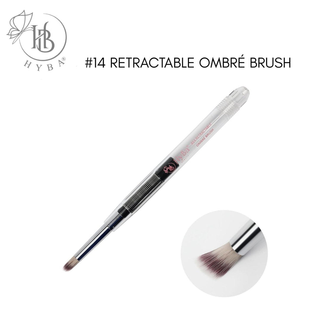 HyBa RETRACTABLE OMBRÉ PIGMENT Nail Brush #8A