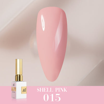 LDS Color Craze Gel Nail Polish - 015 Shell Pink - 0.5oz