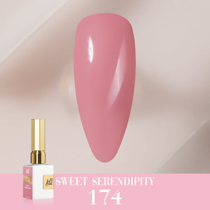 LDS Color Craze Gel Nail Polish - 174 Sweet Serendipity - 0.5oz