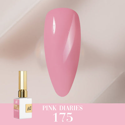 LDS Color Craze Gel Nail Polish - 175 Pink Diaries - 0.5oz