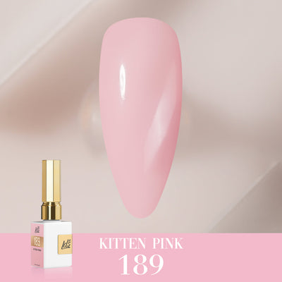 LDS Color Craze Gel Nail Polish - 189 Kitten Pink - 0.5oz