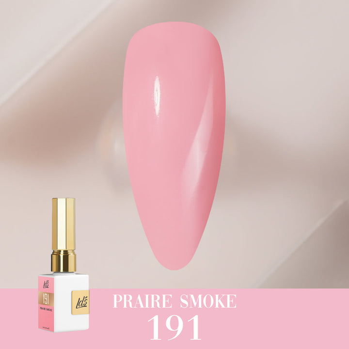 LDS Color Craze Gel Nail Polish - 191 Praire Smoke - 0.5oz