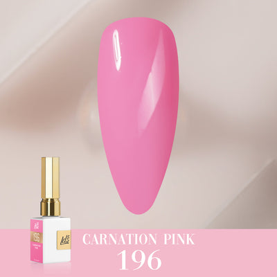 LDS Color Craze Gel Nail Polish - 196 Carnation Pink - 0.5oz