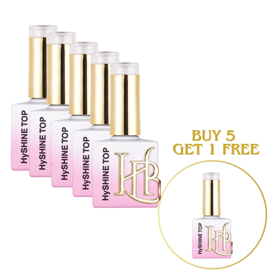 HyBa Top Gel Polish - HySHINE - 20ML Single Bottle