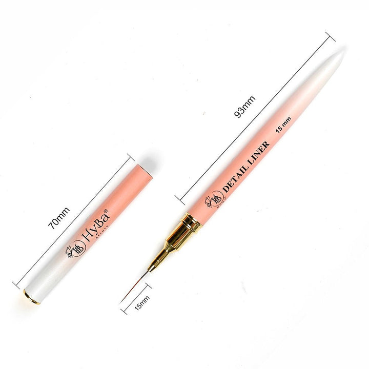 HyBa DETAILED LINER Brush / 15mm Kolinsky Hair 