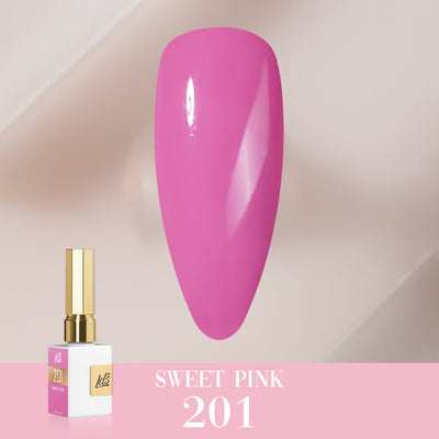 LDS Color Craze Gel Nail Polish - 201 Sweet Pink - 0.5oz