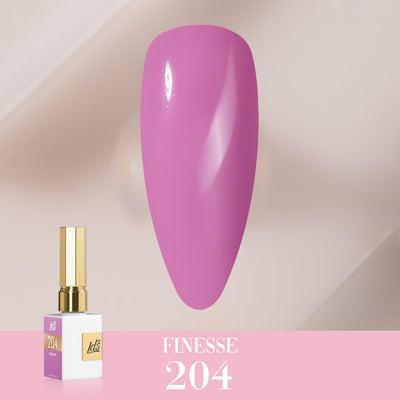 LDS Color Craze Gel Nail Polish - 204 Finesse - 0.5oz