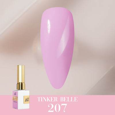 LDS Color Craze Gel Nail Polish - 207 Tinker Belle - 0.5oz