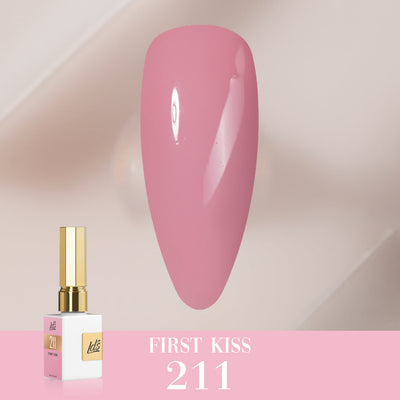 LDS Color Craze Gel Nail Polish - 211 First Kiss - 0.5oz