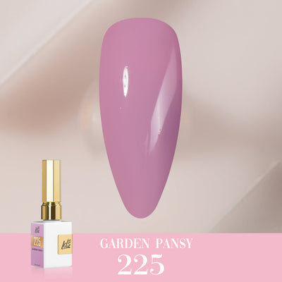 LDS Color Craze Gel Nail Polish - 225 Garden Pansy - 0.5oz