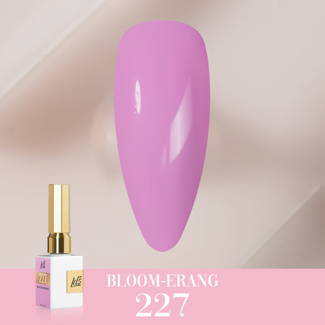 LDS Color Craze Gel Nail Polish - 227 Bloom-erang - 0.5oz