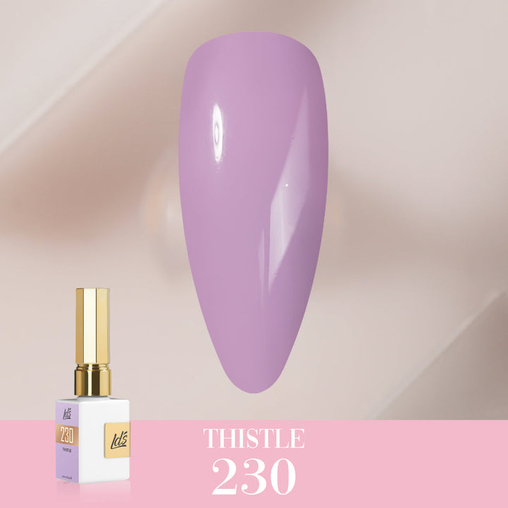 LDS Color Craze Gel Nail Polish - 230 Thistle - 0.5oz